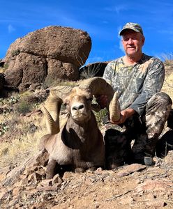 Kevin Bagley's 189 7/8 desert bighorn ram.